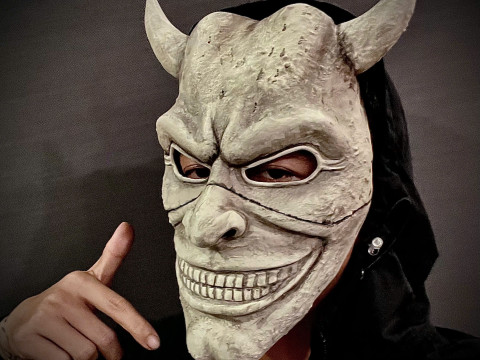 Black Phone 2 Mask - Halloween Cosplay 3Dプリントモデル