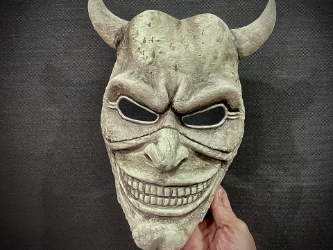 Black Phone 2 Mask - Halloween Cosplay 3D Print Model