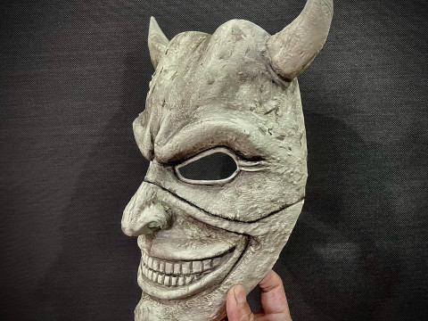 Black Phone 2 Mask - Halloween Cosplay 3Dプリントモデル