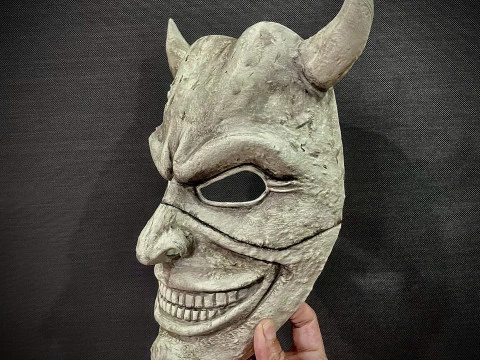 Black Phone 2 Mask - Halloween Cosplay 3D Print Model