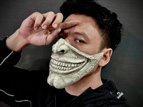 Black Phone 2 Mask - Halloween Cosplay 3D Print Model