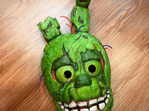 弗莱迪的五夜后宫 春季陷阱面具 - 万圣节角色扮演 3D 打印模型