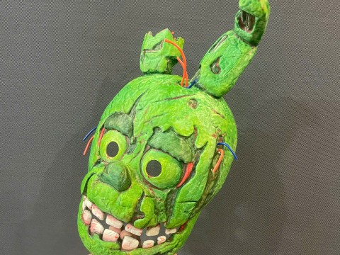 弗莱迪的五夜后宫 春季陷阱面具 - 万圣节角色扮演 3D 打印模型