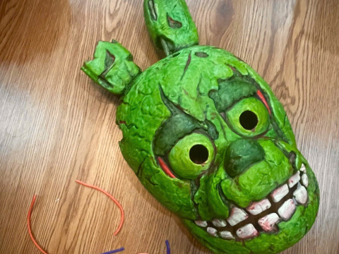 弗莱迪的五夜后宫 春季陷阱面具 - 万圣节角色扮演 3D 打印模型