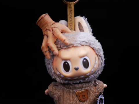 Labubu Accessories Toys - Thing Hand Wednesday Cosplay 3D Print Model