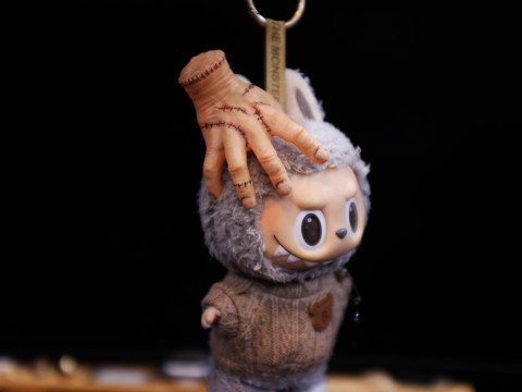 Labubu Accessories Toys - Thing Hand Wednesday Cosplay 3D Принт Модель