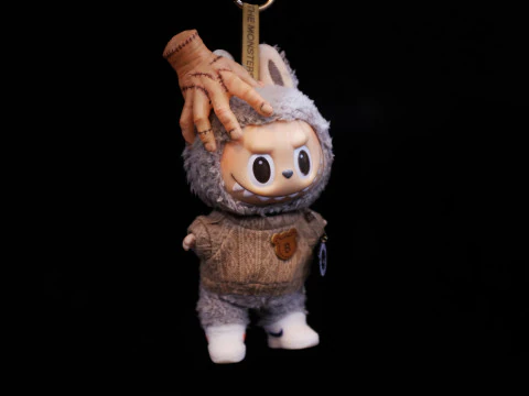 Labubu Accessories Toys - Thing Hand Wednesday Cosplay 3D Print Model
