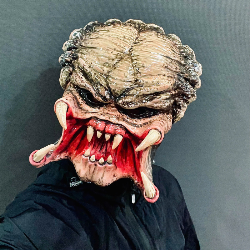 프레데터 마스크 장식 웨어러블 - 할로윈 코스프레 3D 프린트 모델 .c4d .max .obj .3ds .fbx .stl .blend