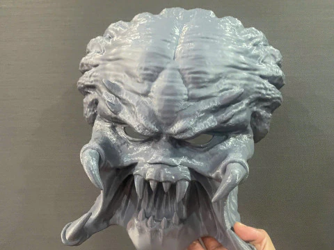 The Predator Mask Decor Wearable - Halloween cosplay 3D Print Model