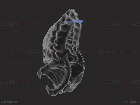 The Predator Mask Decor Wearable - Halloween cosplay 3D Print Model