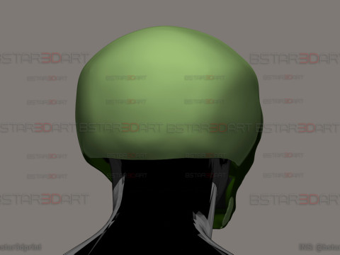 Zombie Plant Head Decoration Wearable - Plants vs Zombies cosplay 3D Print Model