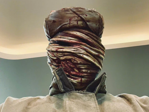 Cosplay Kepala Perawat Silent Hill yang Dapat Dipakai Model Cetak 3D
