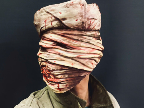 Tête d'infirmière Silent Hill, Cosplay portable Modèles 3D en vedette