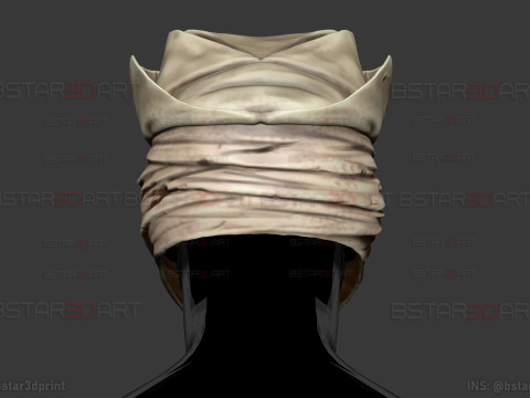 Tête d'infirmière Silent Hill, Cosplay portable Modèles 3D en vedette
