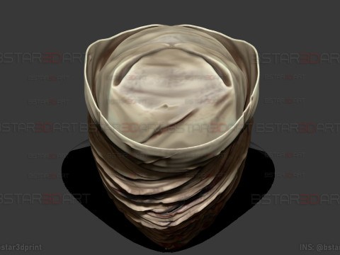 Tête d'infirmière Silent Hill, Cosplay portable Modèles 3D en vedette