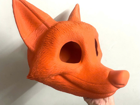 Zootopia 2 - Нік Уайлд Голова Рудої Лисиці 3D Принт Модель
