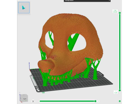 Zootopia 2 - Nick Wilde Red Fox Head Wearable 3D Print Model