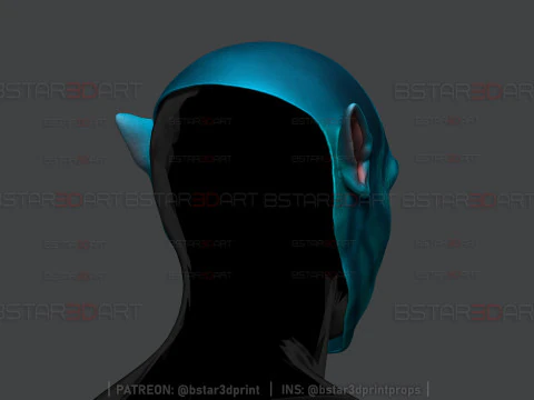 Jake Sully Head Mask Wearable - Avatar movie 2025 3D Print Model