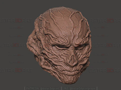 Vecna Season 5 - Head Mask Decoration Wearable - Stranger Things 2025 cosplay 3D Print Model