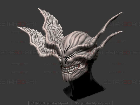 MAHORAGA Head Mask - Jujutsu Kaisen Cosplay 3D Print Model