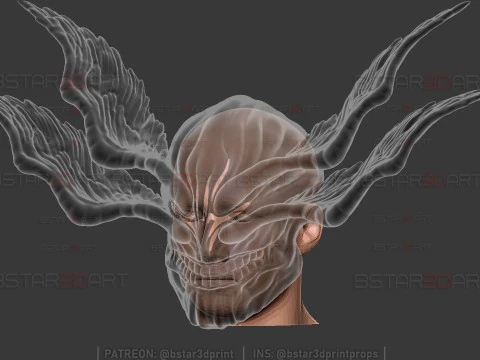 MAHORAGA Head Mask - Jujutsu Kaisen Cosplay 3D Print Model