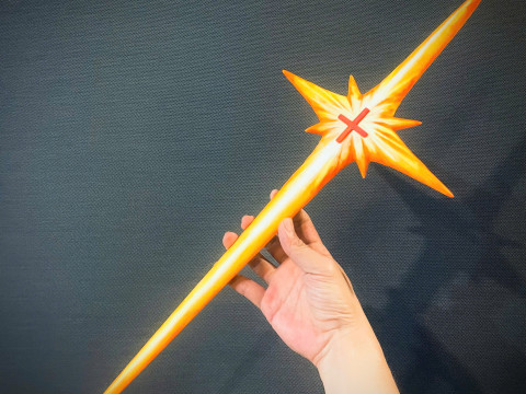 Hiromi Higuruma Sword - Weapon STL File - Jujutsu Kaisen 3D Print Model