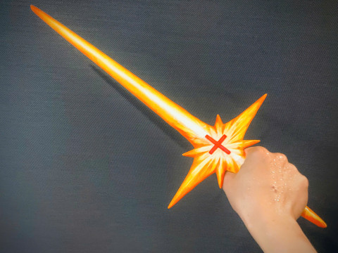 Hiromi Higuruma Sword - Weapon STL File - Jujutsu Kaisen 3D Print Model