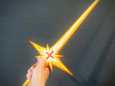 Hiromi Higuruma Sword - Weapon STL File - Jujutsu Kaisen 3D Print Model