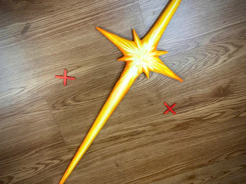 Hiromi Higuruma Sword - Weapon STL File - Jujutsu Kaisen 3D Print Model