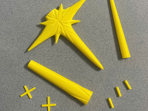 Hiromi Higuruma Sword - Weapon STL File - Jujutsu Kaisen 3D Print Model