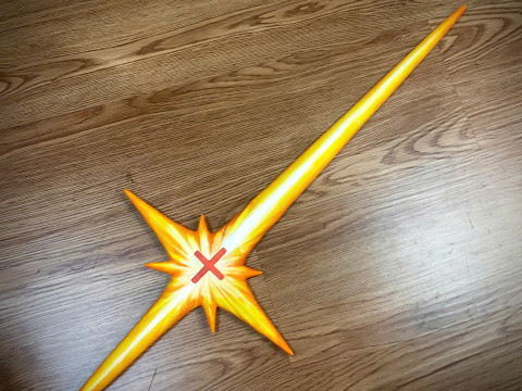 Hiromi Higuruma Sword - Weapon STL File - Jujutsu Kaisen 3D Print Model