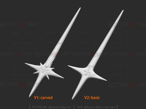 Hiromi Higuruma Sword - Weapon STL File - Jujutsu Kaisen 3D Print Model