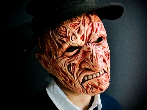 Freddy Krueger Wearable Mask Magnetic key - A Nightmare on Elm Street Halloween Cosplay STL fi 3D Print Model