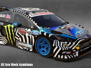 Focus RS RX Ken Block Gymkhana 3D Model