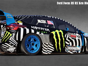 Focus RS RX Ken Block Gymkhana 3D Model