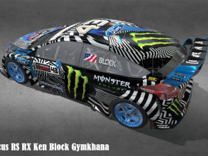 Focus RS RX Ken Block Gymkhana 3Dモデル in 競争 3DExport