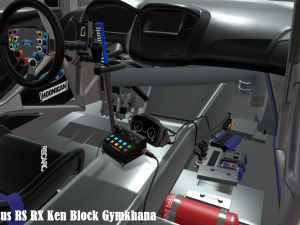 Focus RS RX Ken Block Gymkhana Modelo 3D