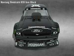 1965 Mustang RTR Hoonicorn Gymkhana Ken Block 3D Model