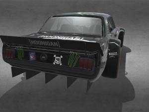 1965 Mustang RTR Hoonicorn Gymkhana Ken Block 3D Модель