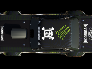 1965 Mustang RTR Hoonicorn Gymkhana Ken Block 3D Модель
