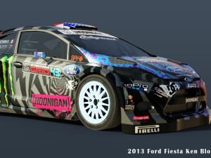 2013 Fiesta HFHV Ken Block Gymkhana 3D मॉडल