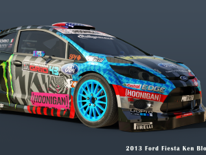 2013 Fiesta HFHV Ken Block Gymkhana 3D मॉडल