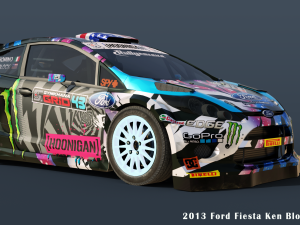2013 Fiesta HFHV Ken Block Gymkhana 3D मॉडल