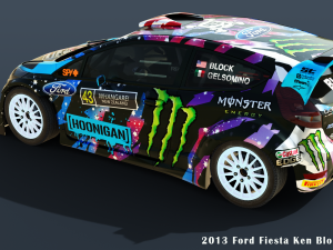 2013 Fiesta HFHV Ken Block Gymkhana 3D मॉडल