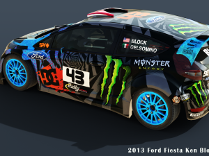 2013 Fiesta HFHV Ken Block Gymkhana 3D मॉडल