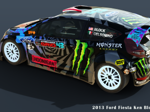 2013 Fiesta HFHV Ken Block Gymkhana 3D मॉडल