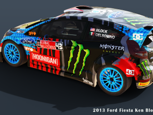 2013 Fiesta HFHV Ken Block Gymkhana 3D मॉडल