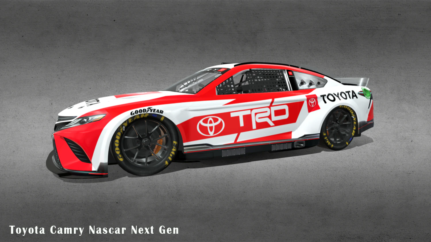 2022 Camry Nascar Next Gen 3D Model .c4d .max .obj .3ds .fbx .stl .blend 