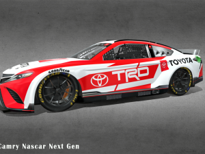 2022 Camry Nascar Next Gen 3D Model
