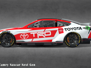 2022 Camry Nascar Next Gen 3D Модель